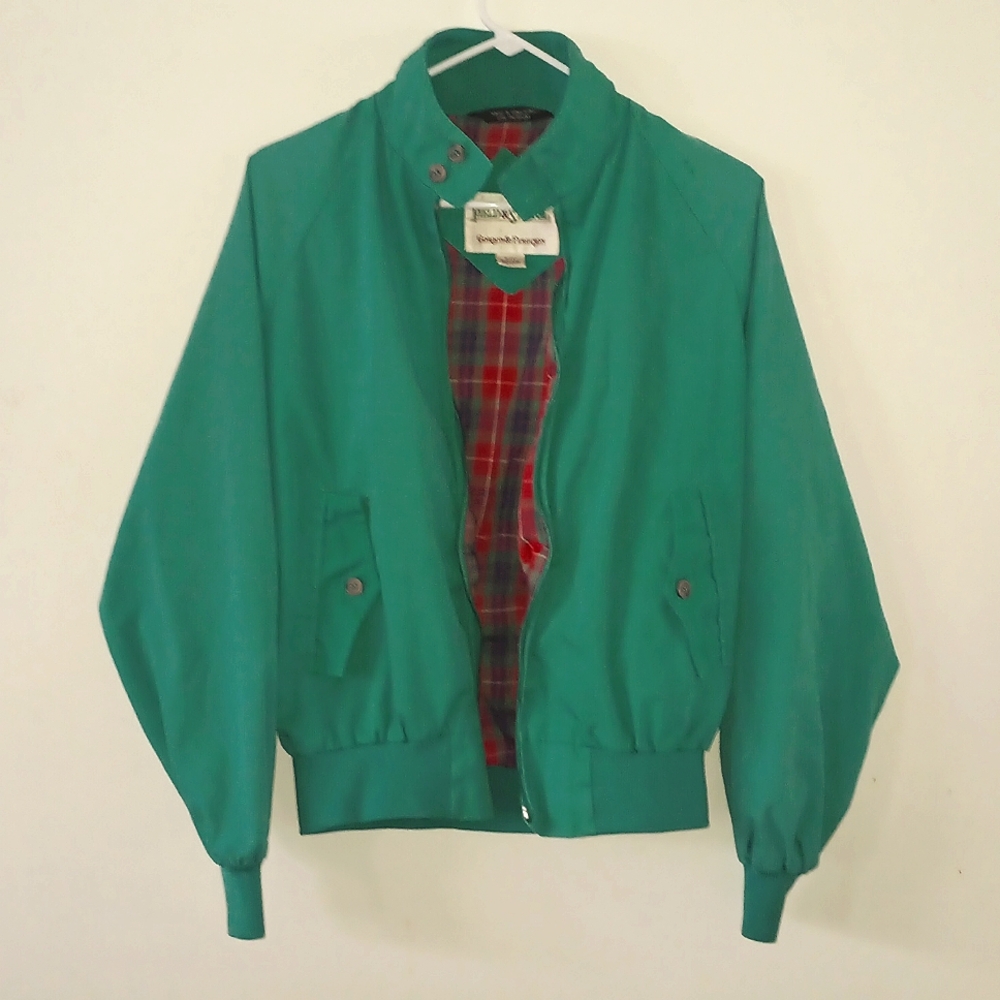 Vtg Gordon & Ferguson Minty Green Field & Stream Jacket CLASSIC STYLE!